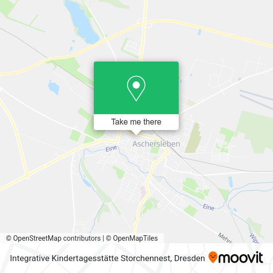 Карта Integrative Kindertagesstätte Storchennest