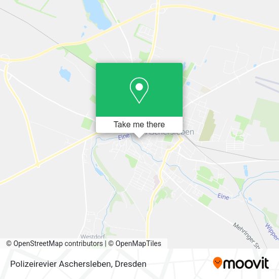 Карта Polizeirevier Aschersleben