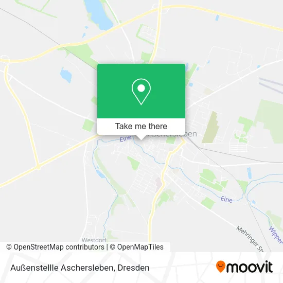 Карта Außenstellle Aschersleben