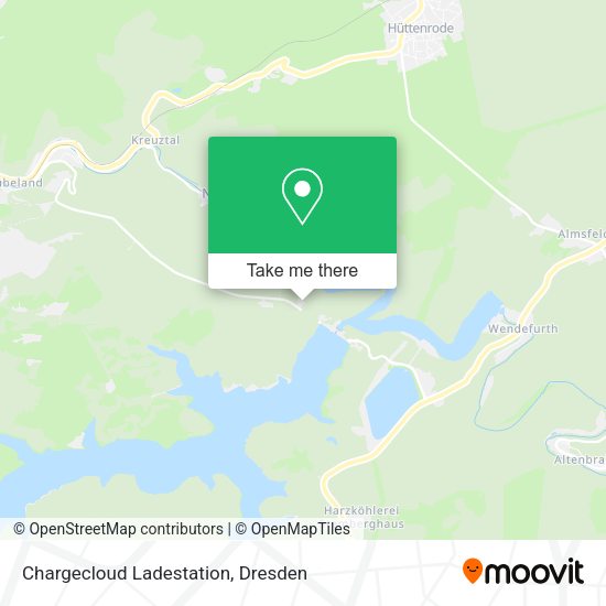 Карта Chargecloud Ladestation
