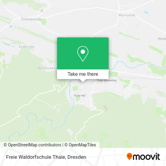 Карта Freie Waldorfschule Thale