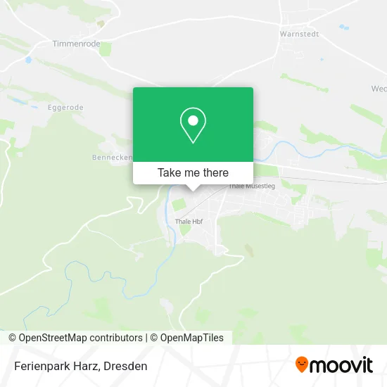Карта Ferienpark Harz
