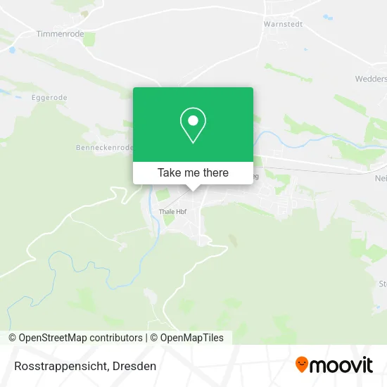 Карта Rosstrappensicht