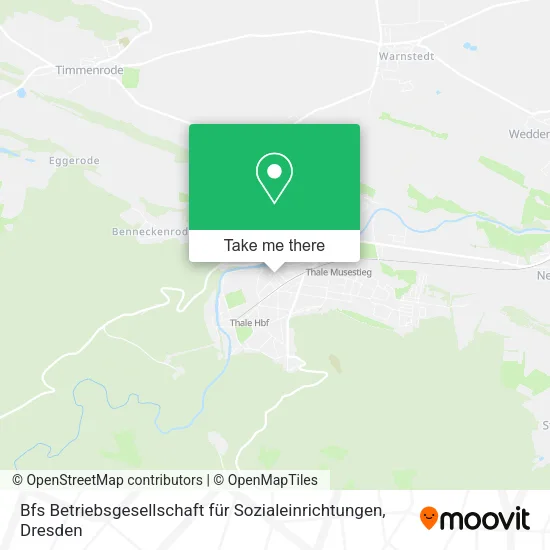 Карта Bfs Betriebsgesellschaft für Sozialeinrichtungen