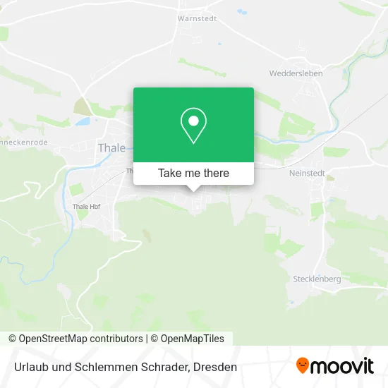 Карта Urlaub und Schlemmen Schrader