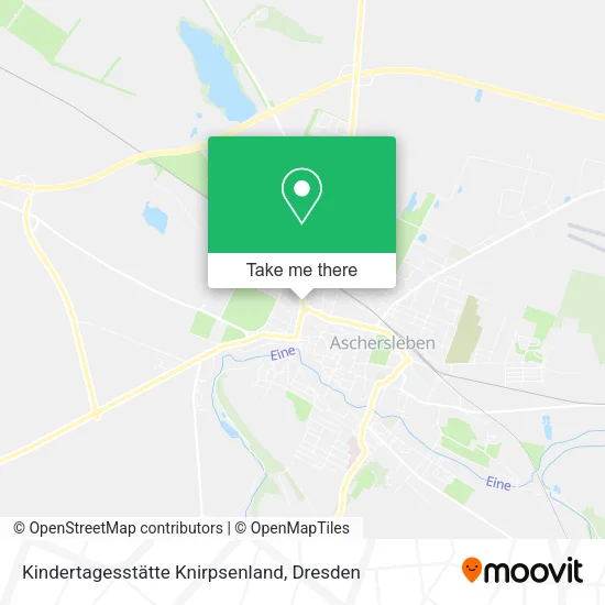 Карта Kindertagesstätte Knirpsenland