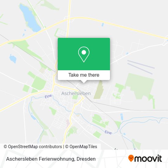 Карта Aschersleben Ferienwohnung