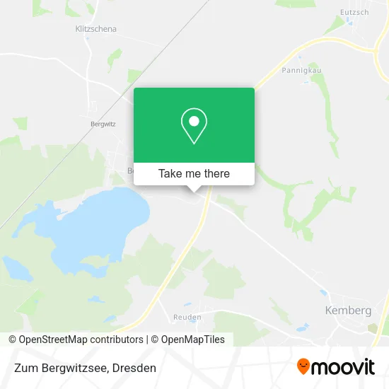 Карта Zum Bergwitzsee