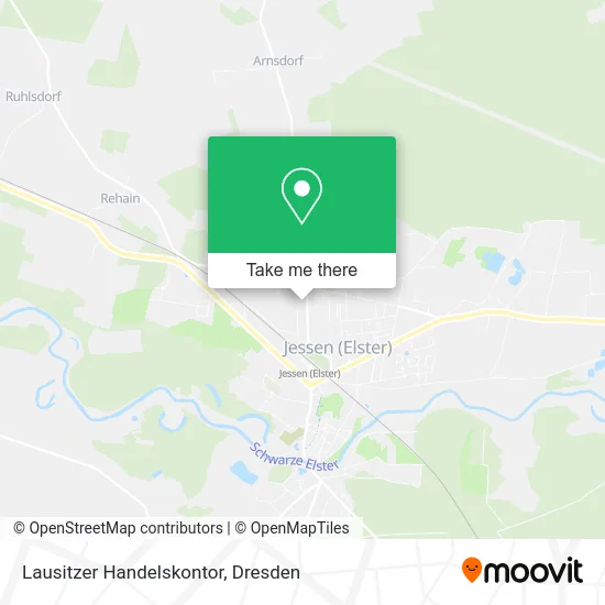 Карта Lausitzer Handelskontor