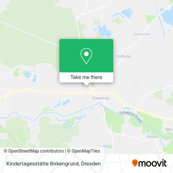 Карта Kindertagesstätte Birkengrund