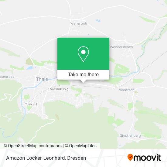 Карта Amazon Locker-Leonhard
