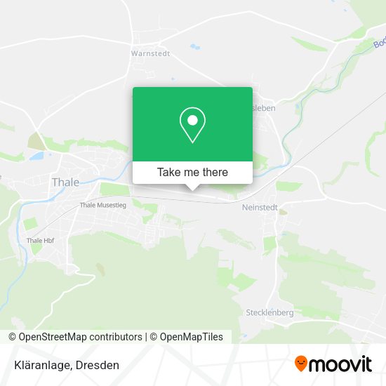 Карта Kläranlage