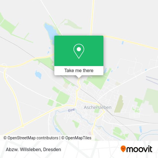 Карта Abzw. Wilsleben