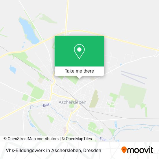 Карта Vhs-Bildungswerk in Aschersleben