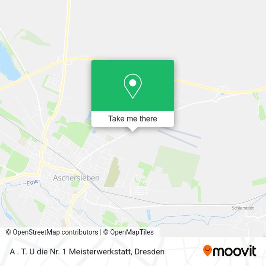 Карта A . T. U die Nr. 1 Meisterwerkstatt