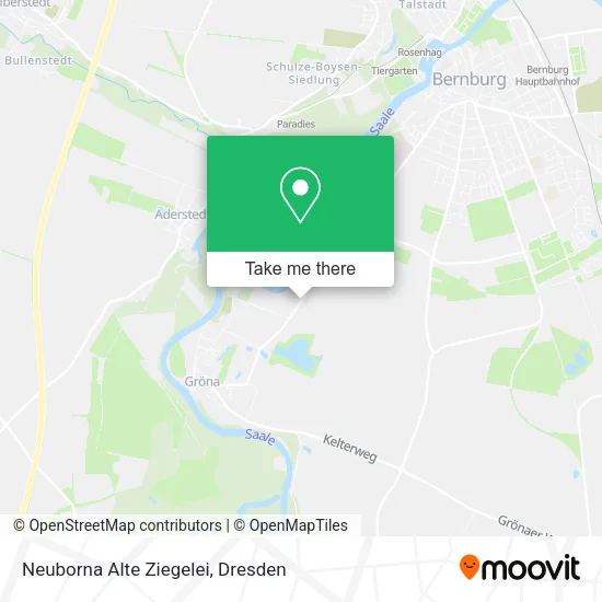 Карта Neuborna Alte Ziegelei