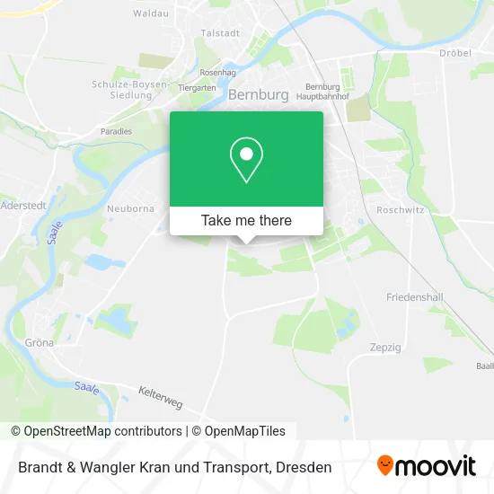 Карта Brandt & Wangler Kran und Transport