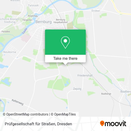 Карта Prüfgesellschaft für Straßen