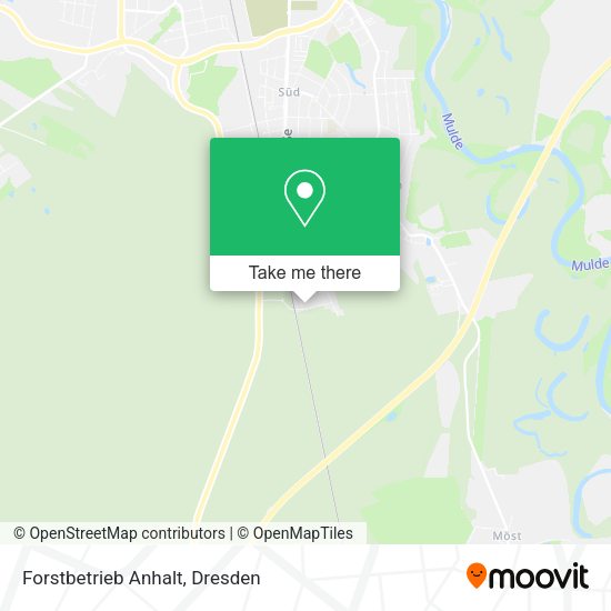 Карта Forstbetrieb Anhalt