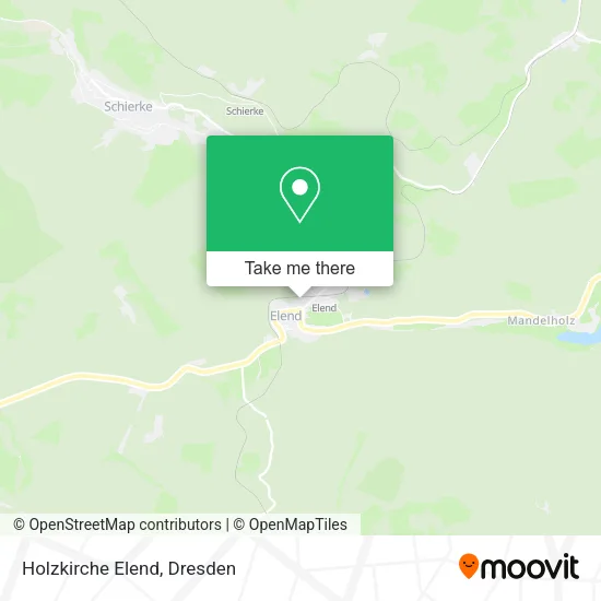 Holzkirche Elend map