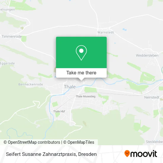Карта Seifert Susanne Zahnarztpraxis