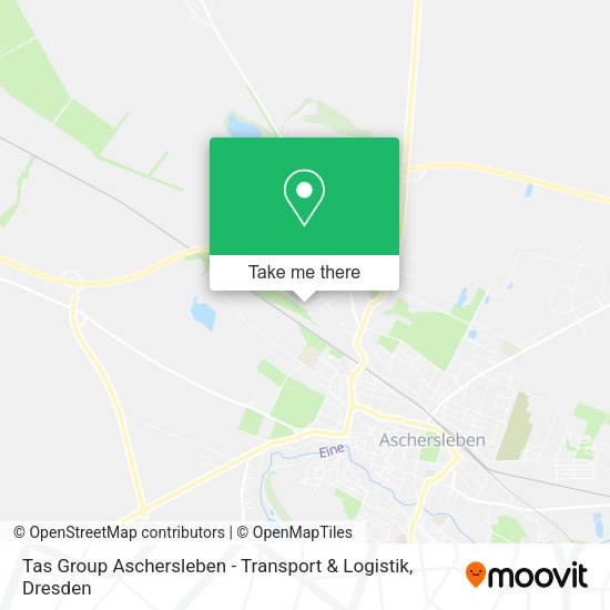 Карта Tas Group Aschersleben - Transport & Logistik