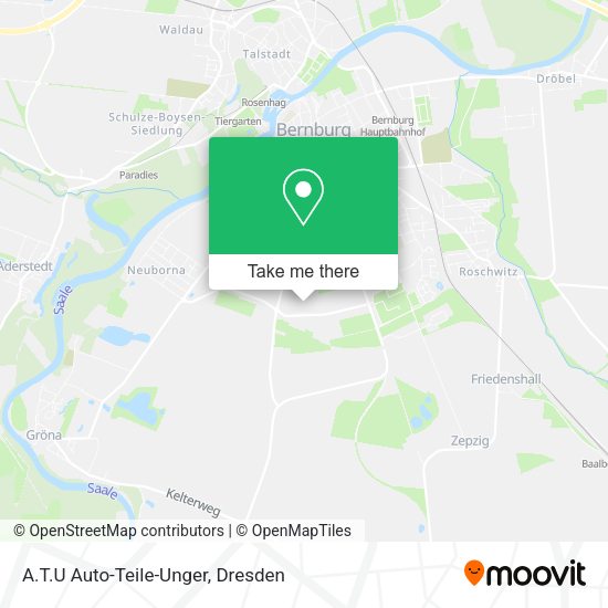 Карта A.T.U Auto-Teile-Unger