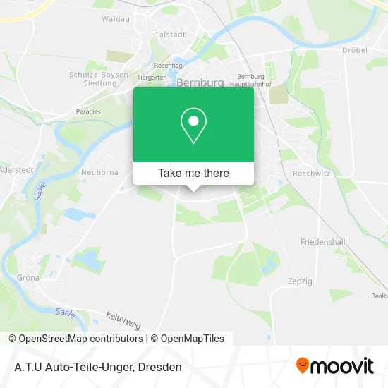 Карта A.T.U Auto-Teile-Unger