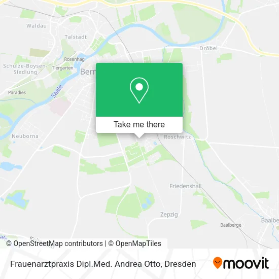 Карта Frauenarztpraxis Dipl.Med. Andrea Otto