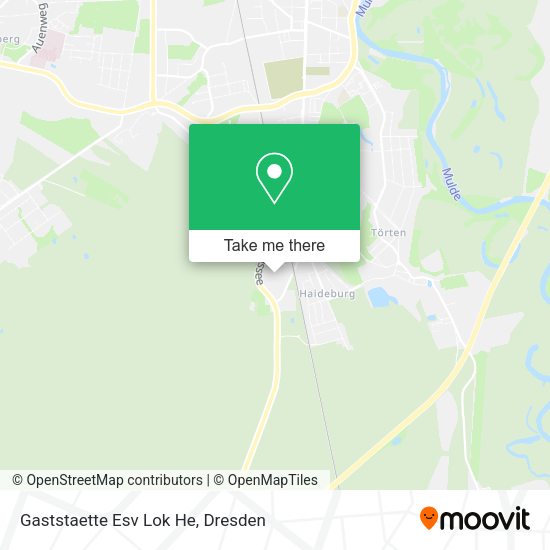 Карта Gaststaette Esv Lok He