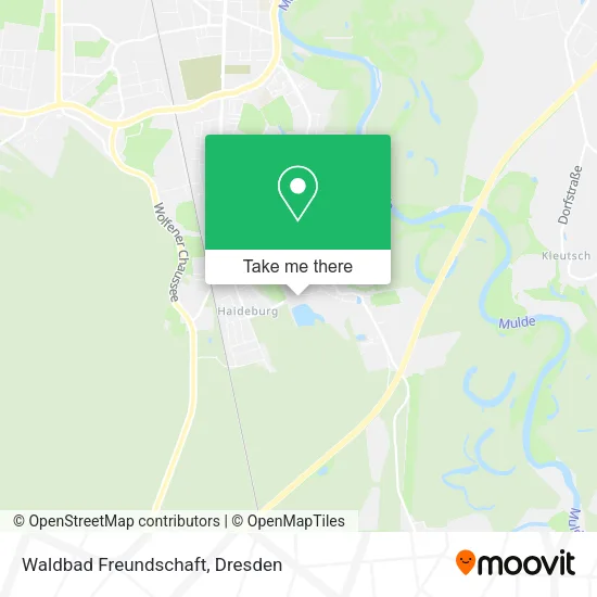 Карта Waldbad Freundschaft