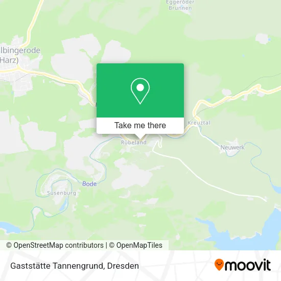 Карта Gaststätte Tannengrund