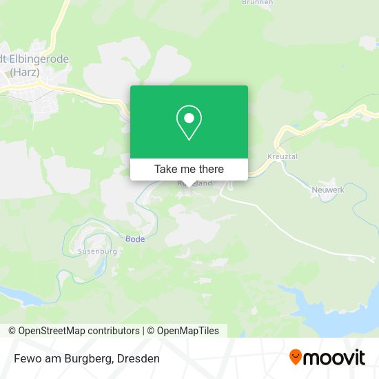 Карта Fewo am Burgberg