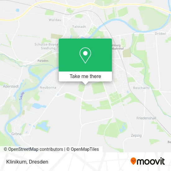 Карта Klinikum