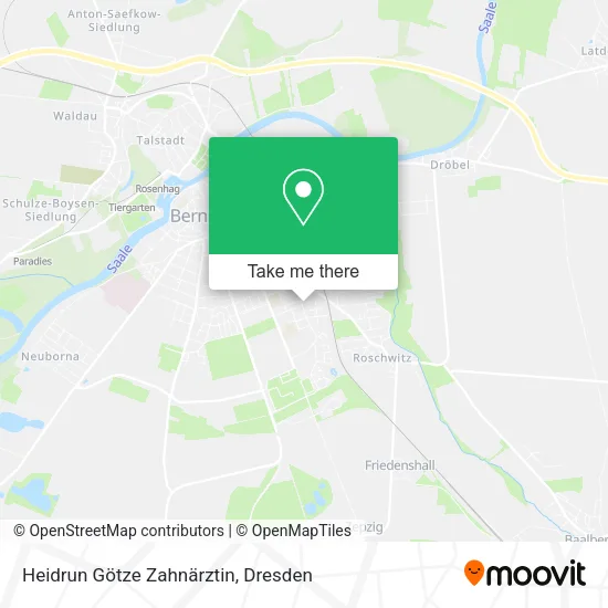 Карта Heidrun Götze Zahnärztin
