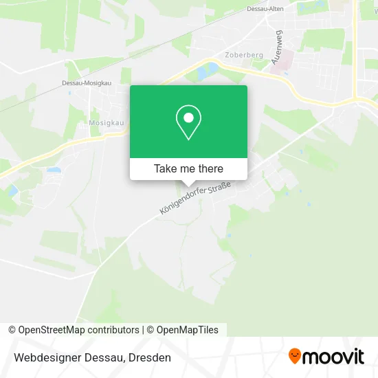 Карта Webdesigner Dessau