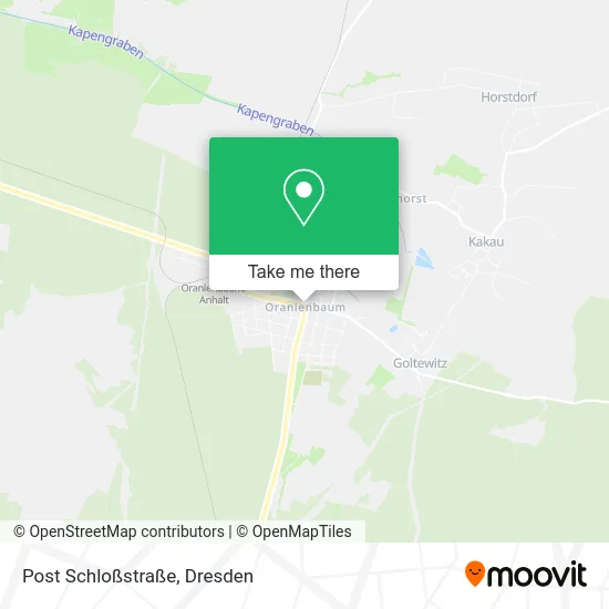 Карта Post Schloßstraße
