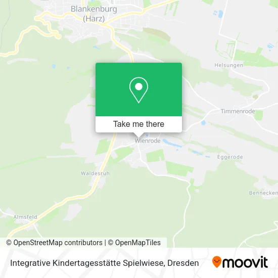 Карта Integrative Kindertagesstätte Spielwiese