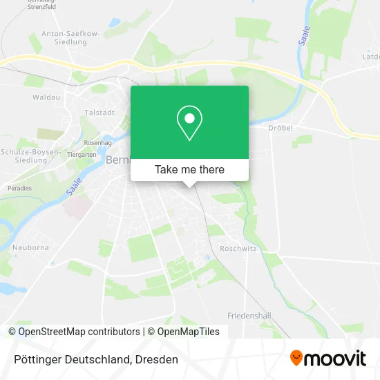 Карта Pöttinger Deutschland
