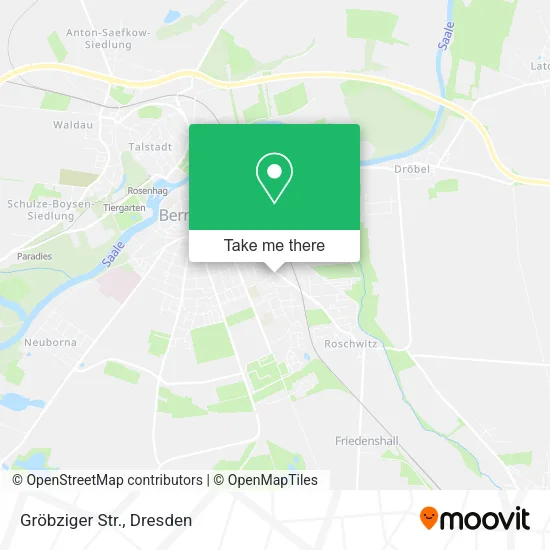 Карта Gröbziger Str.