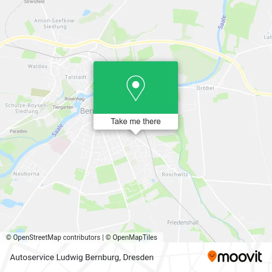 Карта Autoservice Ludwig Bernburg