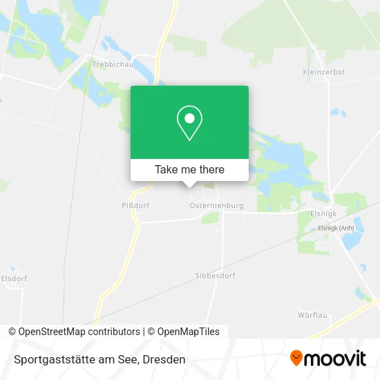Карта Sportgaststätte am See