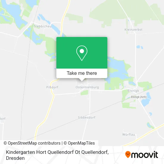 Карта Kindergarten Hort Quellendorf Ot Quellendorf