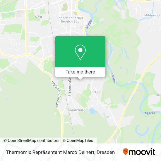Карта Thermomix Repräsentant Marco Deinert