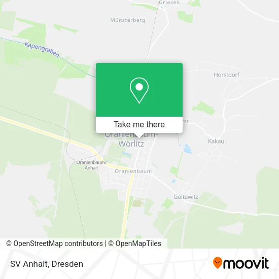 Карта SV Anhalt