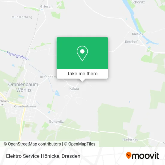 Карта Elektro Service Hönicke