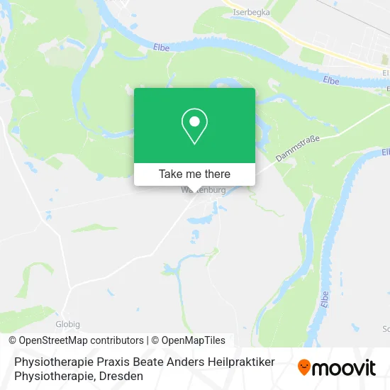 Карта Physiotherapie Praxis Beate Anders Heilpraktiker Physiotherapie
