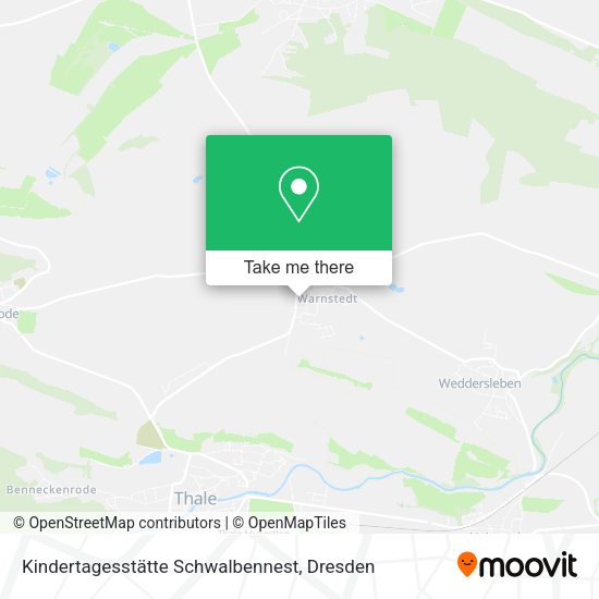 Карта Kindertagesstätte Schwalbennest