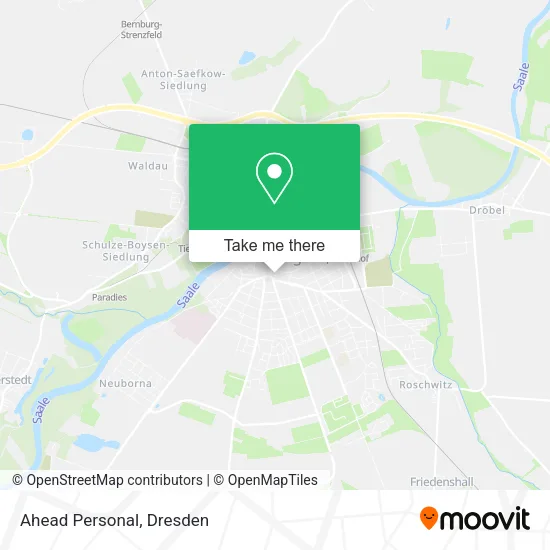 Ahead Personal map