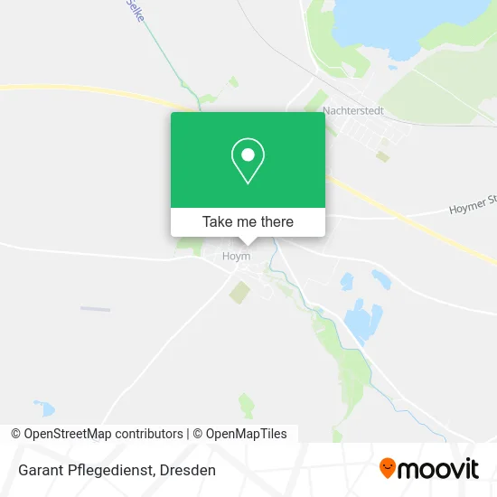 Карта Garant Pflegedienst